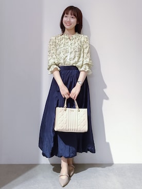 「index（インデックス）のアイテム」を使った、のんさん（レディース・157cm）の秋コーディネート
