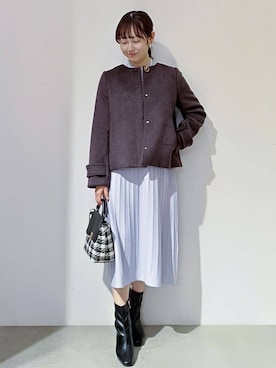 のんさん(レディース・157cm)の冬コーディネート