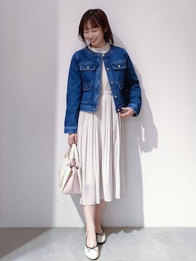 「Rubyrivet（ルビーリベット）のアイテム」を使った、のんさん（レディース・157cm）の冬コーディネート