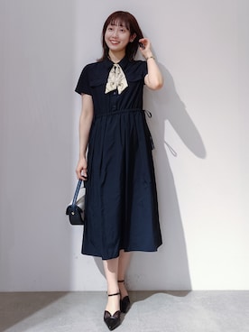 「OPAQUE.CLIP（オペークドットクリップ）のアイテム」を使った、のんさん（レディース・157cm）の春コーディネート