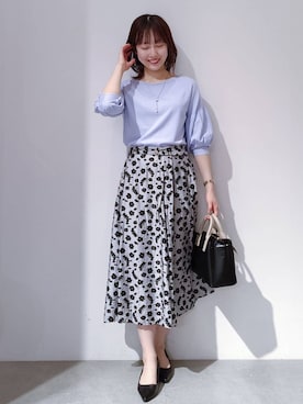 「index（インデックス）のアイテム（バッグ）」を使った、のんさん（レディース・157cm）の春コーディネート