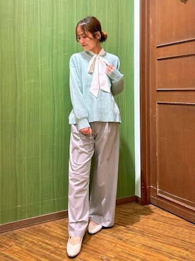 「Airpapel（エアパペル）のアイテム」を使った、kaoさん（レディース・153cm）の冬コーディネート