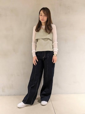 「cloenc（クロエンス）のアイテム」を使った、kanaさん（レディース・156cm）の冬コーディネート