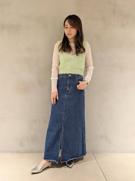 「cloenc（クロエンス）のアイテム」を使った、kanaさん（レディース・156cm）の冬コーディネート