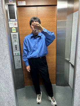 「Graphpaper（グラフペーパー）のアイテム」を使った、hekichinisumuhitoさん（メンズ・176cm）の春コーディネート
