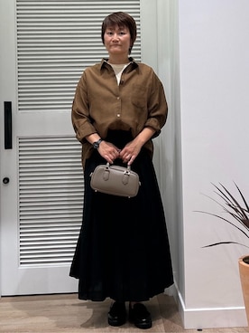 rairaiさん（レディース・165cm）の秋コーディネート