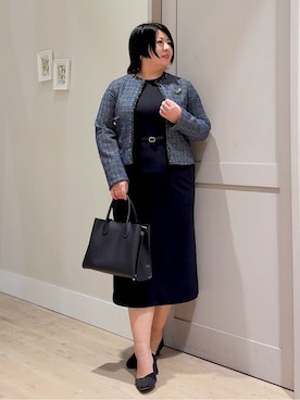 sasaさん(レディース・161cm)の冬コーディネート