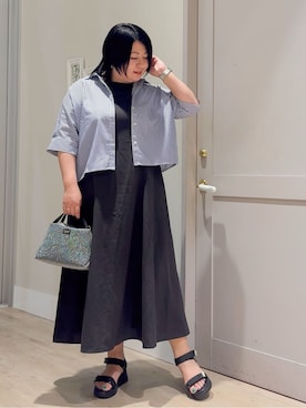 sasaさん（レディース・161cm）の夏コーディネート