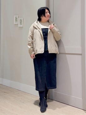 sasaさん（レディース・161cm）の冬コーディネート