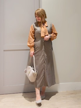sasaさん(レディース・161cm)の秋コーディネート
