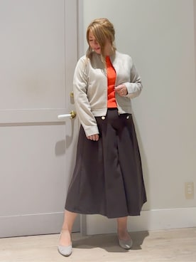 sasaさん(レディース・161cm)の秋コーディネート