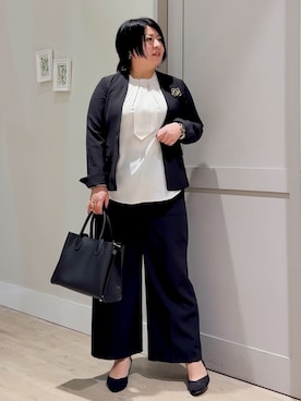 sasaさん(レディース・161cm)の冬コーディネート