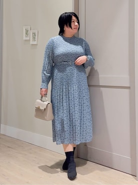 sasaさん(レディース・161cm)の冬コーディネート