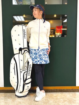 「adabat（アダバット）のアイテム」を使った、YKRさん（レディース・164cm）の夏コーディネート