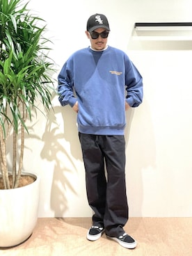 「BAYFLOW（ベイフロー）のアイテム」を使った、sakuさん（メンズ・171cm）の秋コーディネート