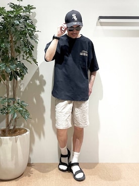 「PENDLETON（ペンドルトン）のアイテム」を使った、sakuさん（メンズ・171cm）の春コーディネート