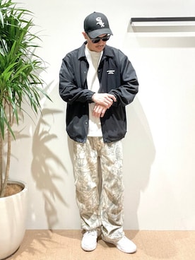 「BAYFLOW（ベイフロー）のアイテム」を使った、sakuさん（メンズ・171cm）の秋コーディネート