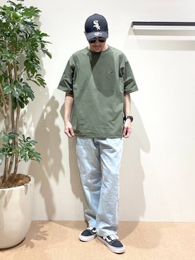 「PENDLETON（ペンドルトン）のアイテム」を使った、sakuさん（メンズ・171cm）の春コーディネート