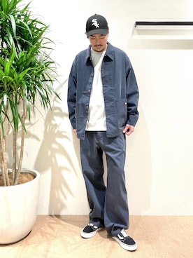 「BAYFLOW（ベイフロー）のアイテム」を使った、sakuさん（メンズ・171cm）の秋コーディネート