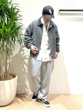 「BAYFLOW（ベイフロー）のアイテム」を使った、sakuさん（メンズ・171cm）の秋コーディネート