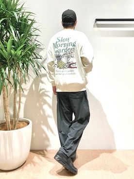 「BAYFLOW（ベイフロー）のアイテム」を使った、sakuさん（メンズ・171cm）の秋コーディネート