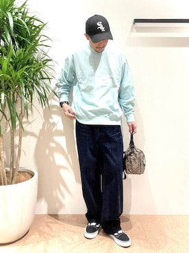 「BAYFLOW（ベイフロー）のアイテム」を使った、sakuさん（メンズ・171cm）の秋コーディネート