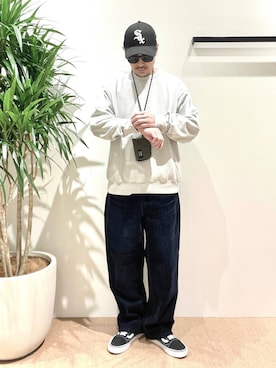 「BAYFLOW（ベイフロー）のアイテム」を使った、sakuさん（メンズ・171cm）の秋コーディネート