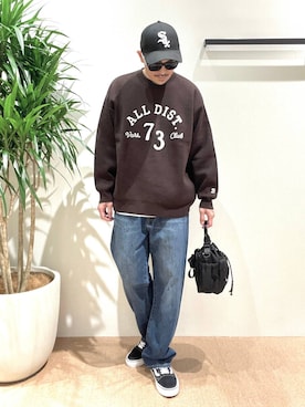「GERRY（ジェリー）のアイテム」を使った、sakuさん（メンズ・171cm）の秋コーディネート