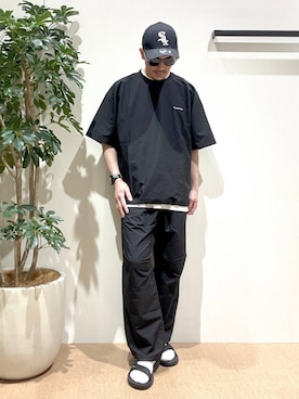 「THOUSAND MILE（サウザンドマイル）のアイテム」を使った、sakuさん（メンズ・171cm）の春コーディネート