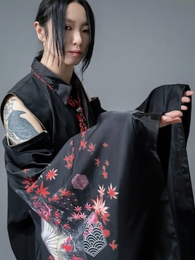 「REZEN（リゼン）のアイテム」を使った、CROW🐦‍⬛さん（レディース・164cm）の夏コーディネート
