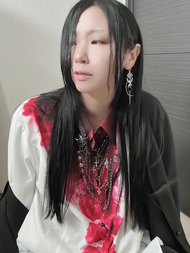 「gunda(ガンダ)のアイテム」を使った、CROW🐦⬛さん(レディース・164cm)の夏コーディネート