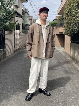 「Journal Standard TRISECT（トライセクト）のアイテム（ジャケット/アウター）」を使った、Emanon(エマノン)ミュージシャンさん（メンズ・167cm）の秋コーディネート