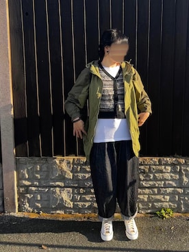 ：マン’𝚜 𝚠𝚎𝚊𝚛：さん（レディース・167cm）の秋コーディネート