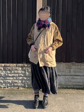 ：マン’𝚜 𝚠𝚎𝚊𝚛：さん（レディース・167cm）の冬コーディネート