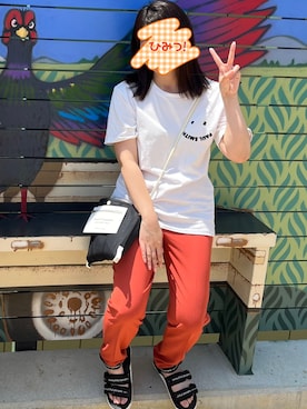 「PS Paul Smith（ピーエスポールスミス）のアイテム」を使った、Kさん（レディース・152cm）の夏コーディネート