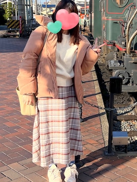 Kさん(レディース・152cm)の冬コーディネート