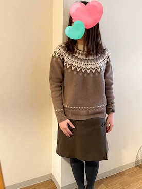 Kさん(レディース・152cm)の冬コーディネート