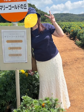 「FREAK'S STORE（フリークスストア）のアイテム（スカート）」を使った、Kさん（レディース・152cm）の秋コーディネート