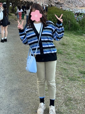 「PS Paul Smith（ピーエスポールスミス）のアイテム」を使った、Kさん（レディース・152cm）の春コーディネート