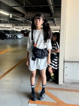 「アイテム（ワンピース/ドレス）」を使った、おははさん（キッズ・162cm・40代）の夏コーディネート
