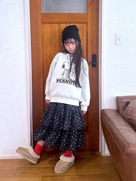 おははさん(キッズ・135cm)の冬コーディネート
