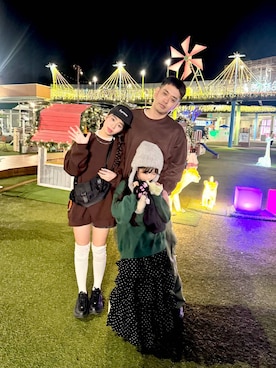 おははさん（キッズ・162cm）の冬コーディネート