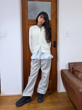 おははさん（キッズ・163cm）の冬コーディネート