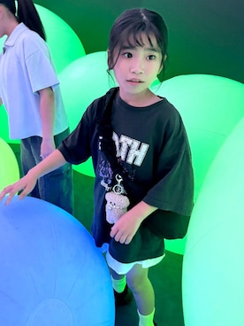 「アイテム（ソックス/靴下）」を使った、おははさん（キッズ・130cm）の夏コーディネート