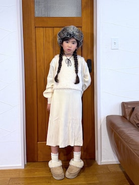 おははさん(キッズ・135cm)の冬コーディネート