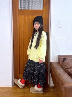 おははさん(キッズ・135cm)の冬コーディネート