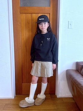 おははさん（キッズ・135cm・40代）の冬コーディネート