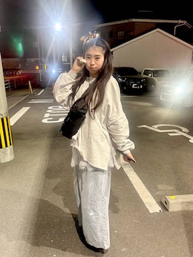 「アイテム（アクセサリー）」を使った、おははさん（キッズ・163cm）の春コーディネート