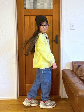 おははさん（キッズ・135cm）の冬コーディネート