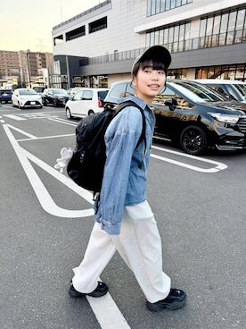 おははさん（キッズ・163cm）の冬コーディネート